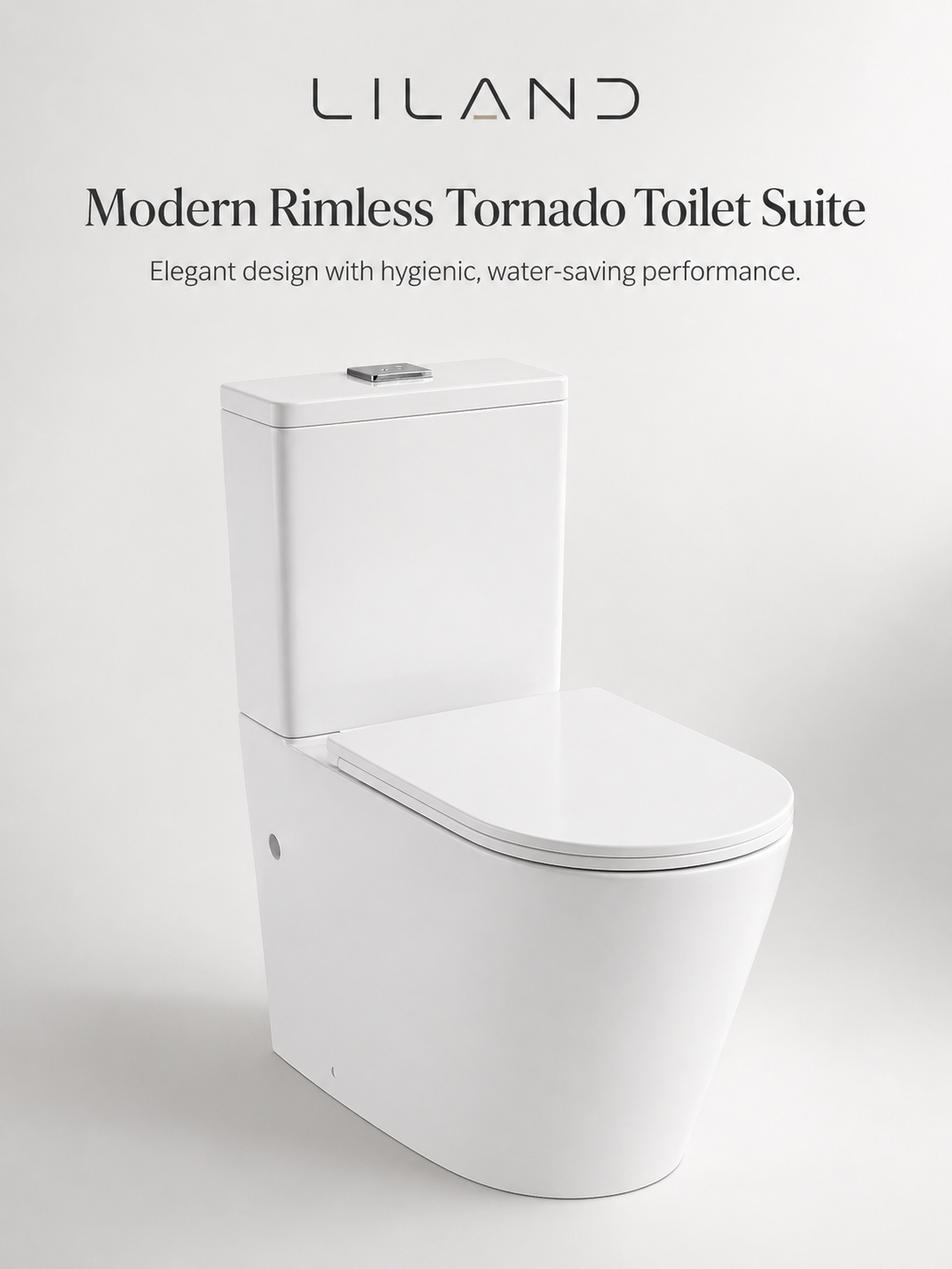 Torina Rimless Tornado Toilet