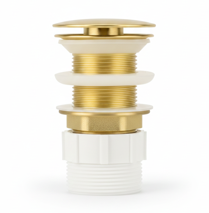 Pop-Up Basin Waste Gold