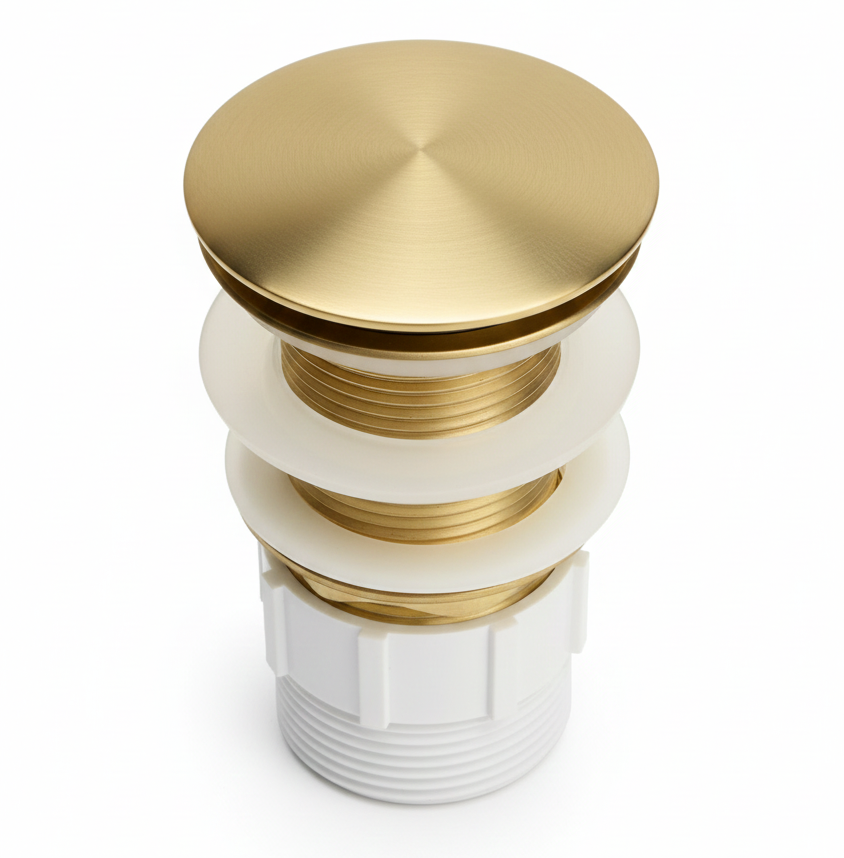 Pop-Up Basin Waste Gold