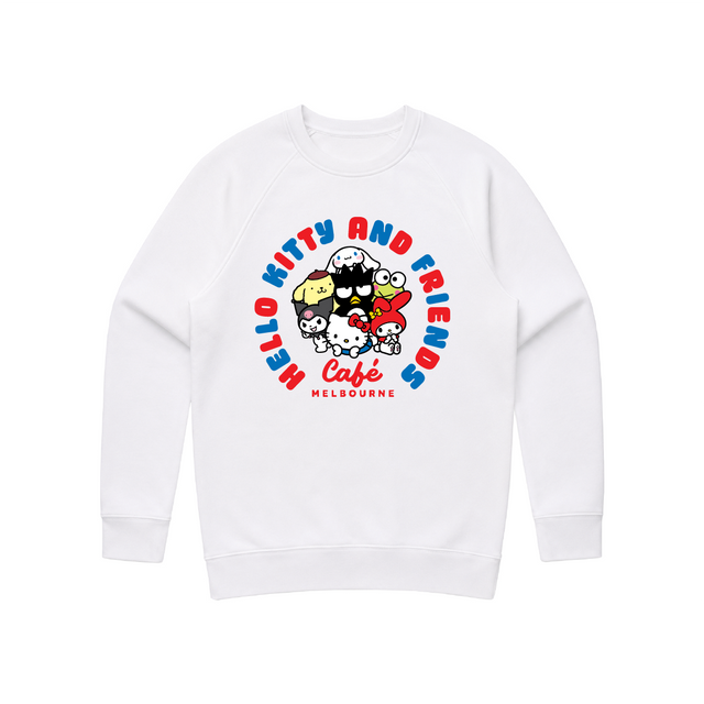 Hello Kitty and Friends Cafe Australia Crew Neck