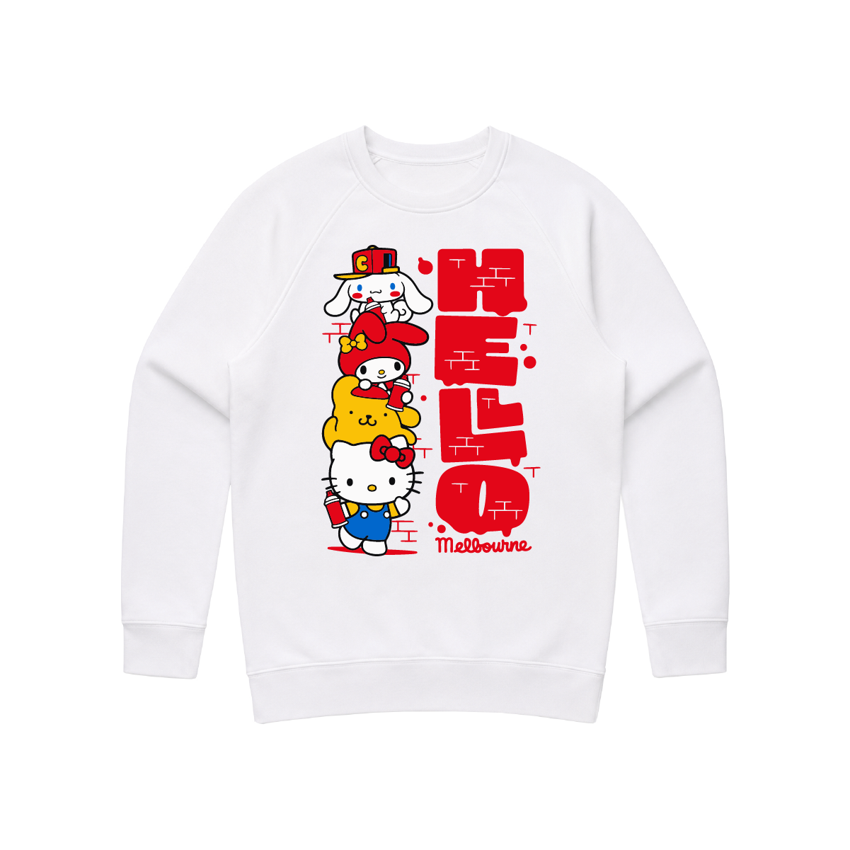 Graffiti Crew Neck