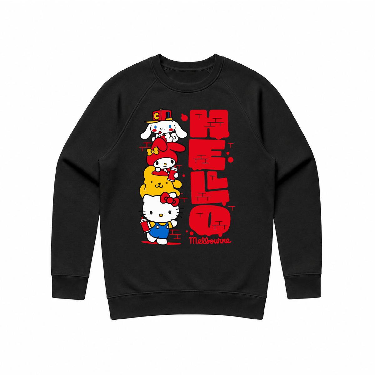 Graffiti Crew Neck