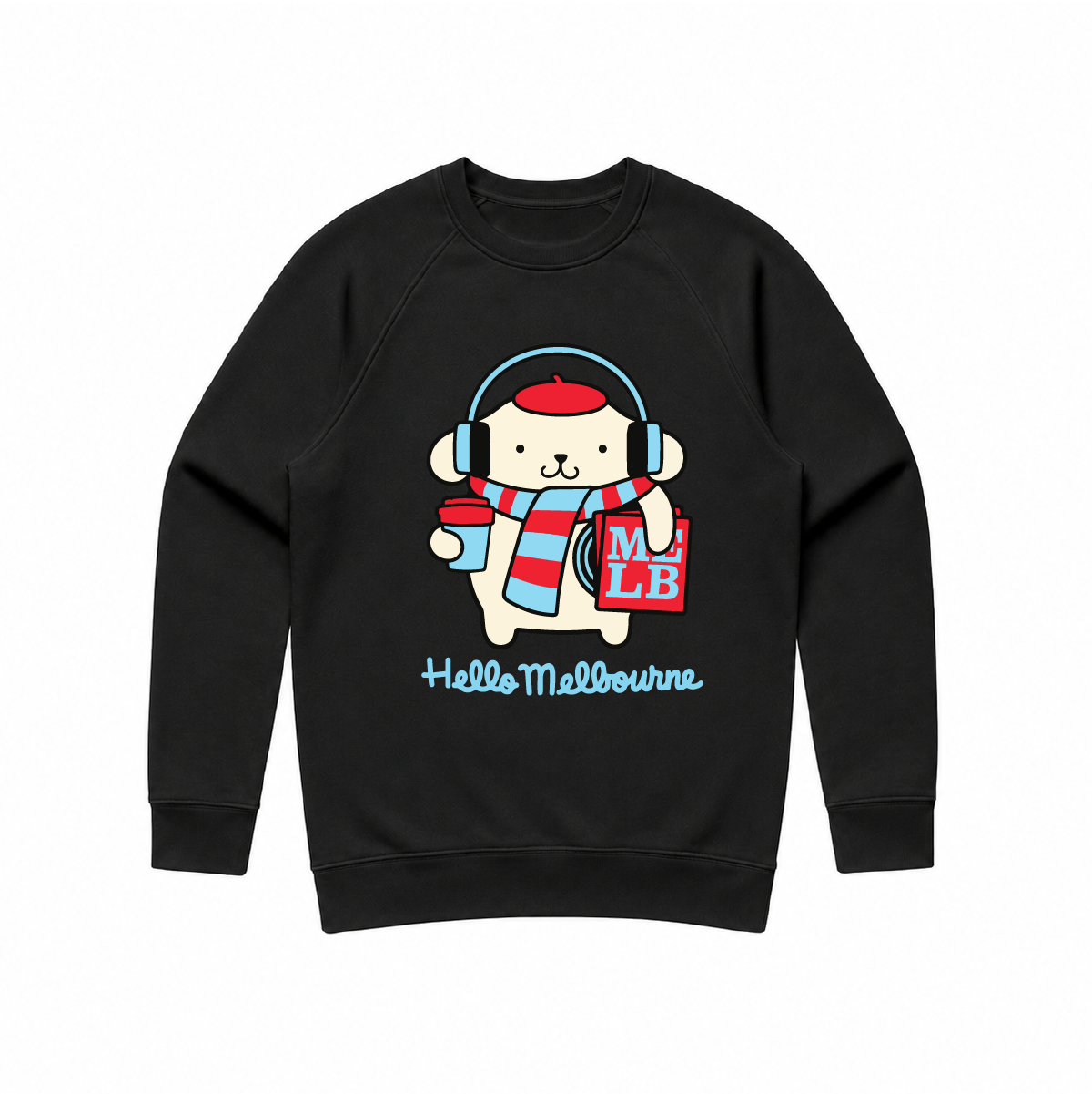 DJ Pompompurin Crew Neck