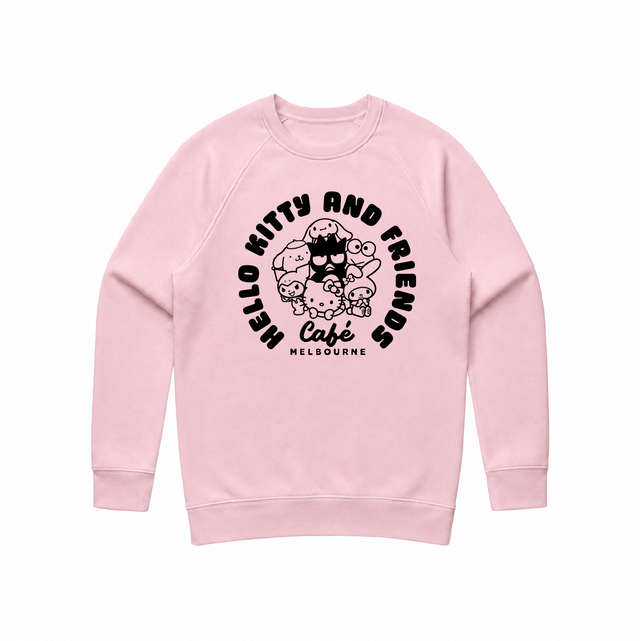 Hello Kitty and Friends Cafe Australia Crew Neck