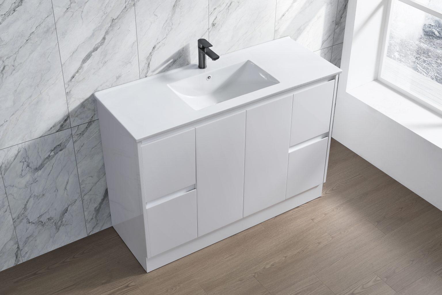 Sammy Vanities (Floor Standing) Doors And Drawers - SK7