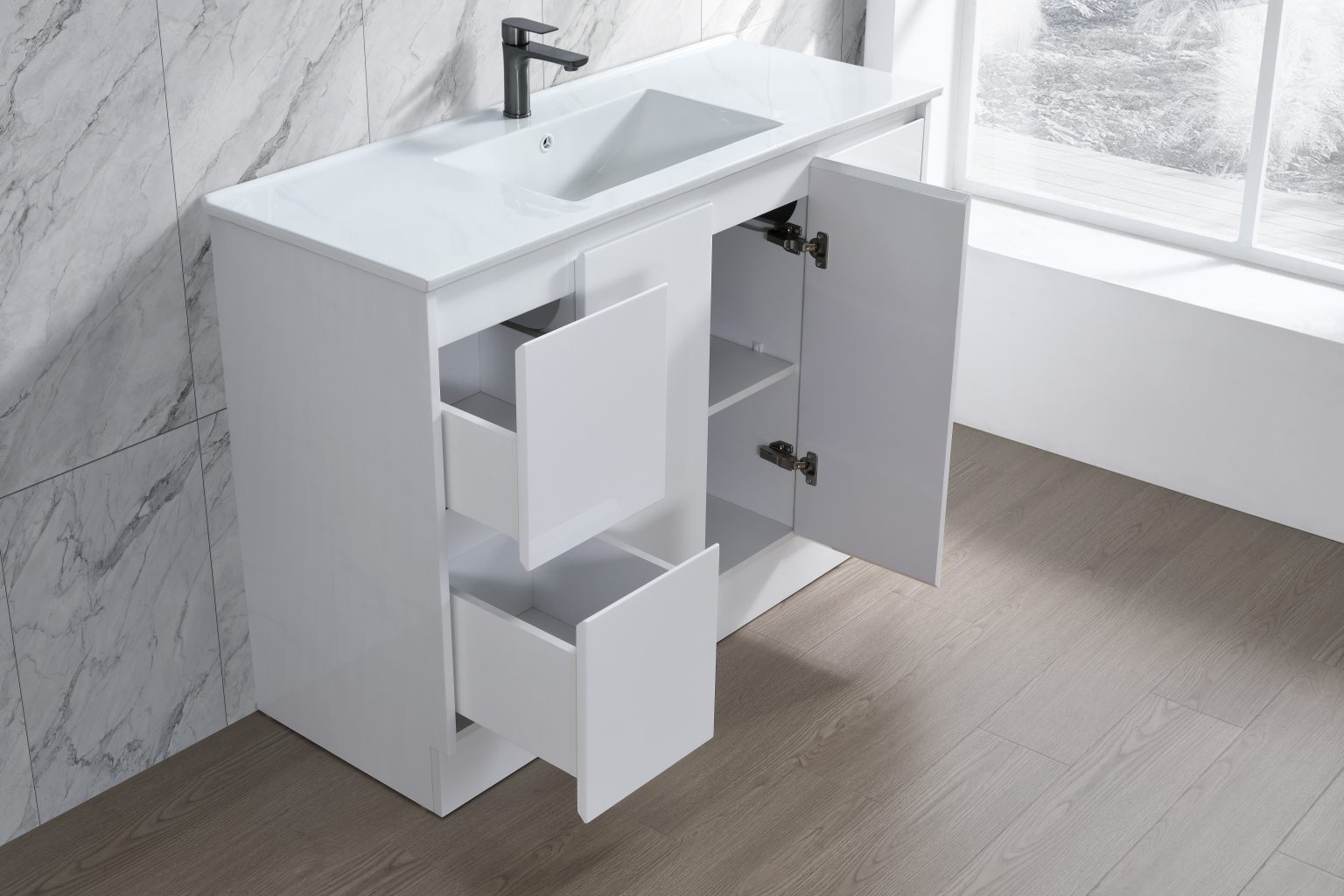 Sammy Vanities (Floor Standing) Doors And Drawers - SK7