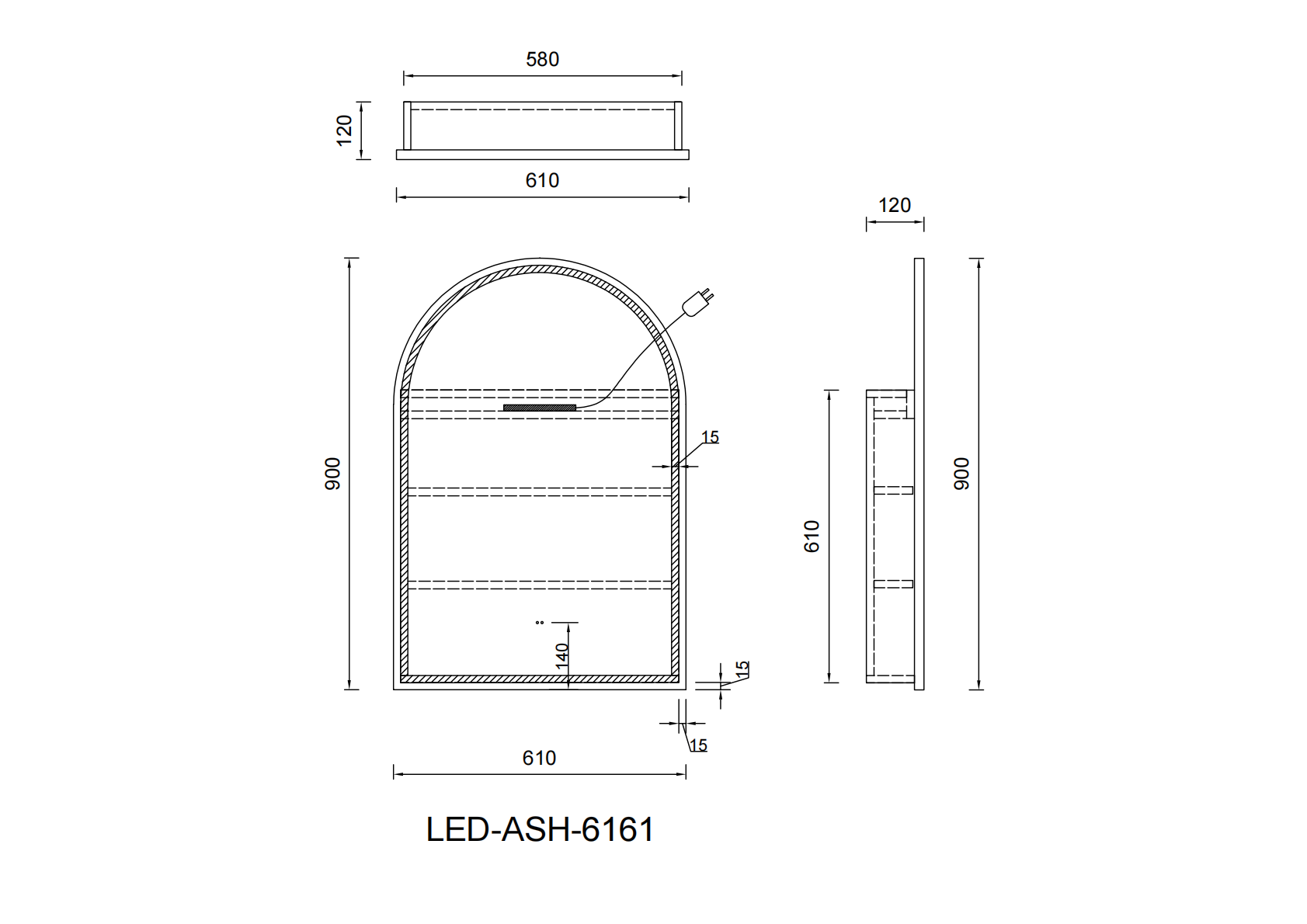 Archive LED Mirror