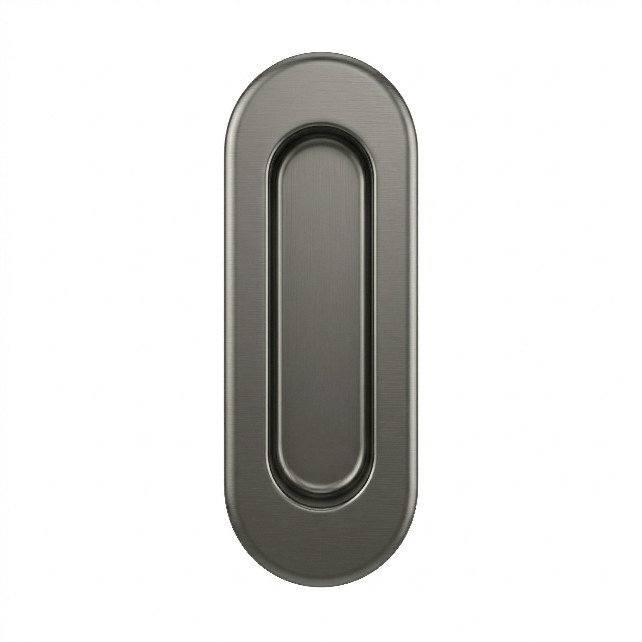Oval Flush Pull Handle (FH131-12040) Gun metal