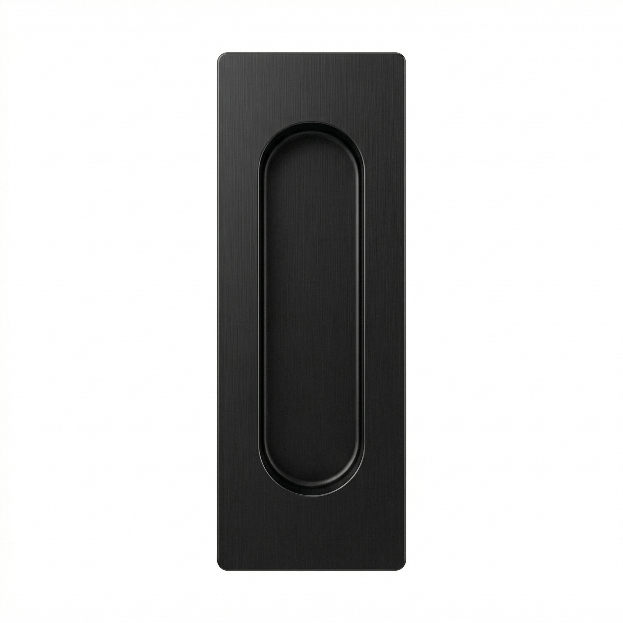 Rectangular Flush Pull Handle (FH130-12040) Black