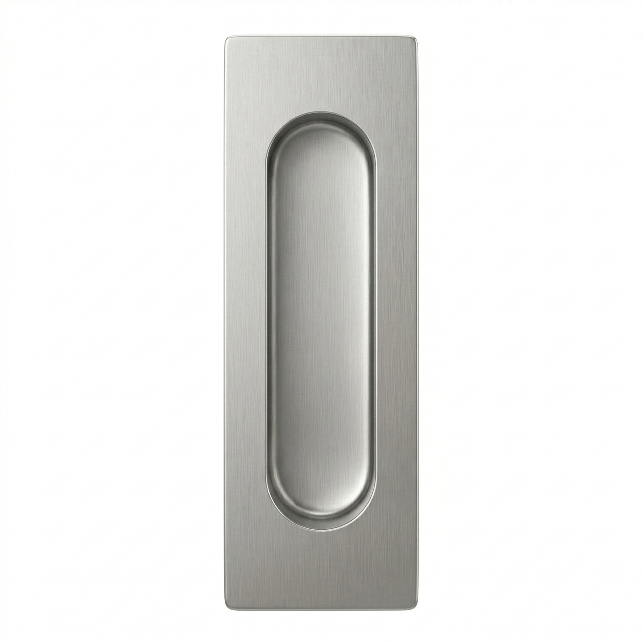 Rectangular Flush Pull Handle (FH130-12040) Stainless Steel