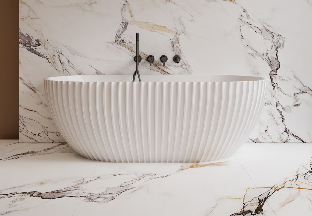 Lamont Fluted Bathtub (SY-996)
