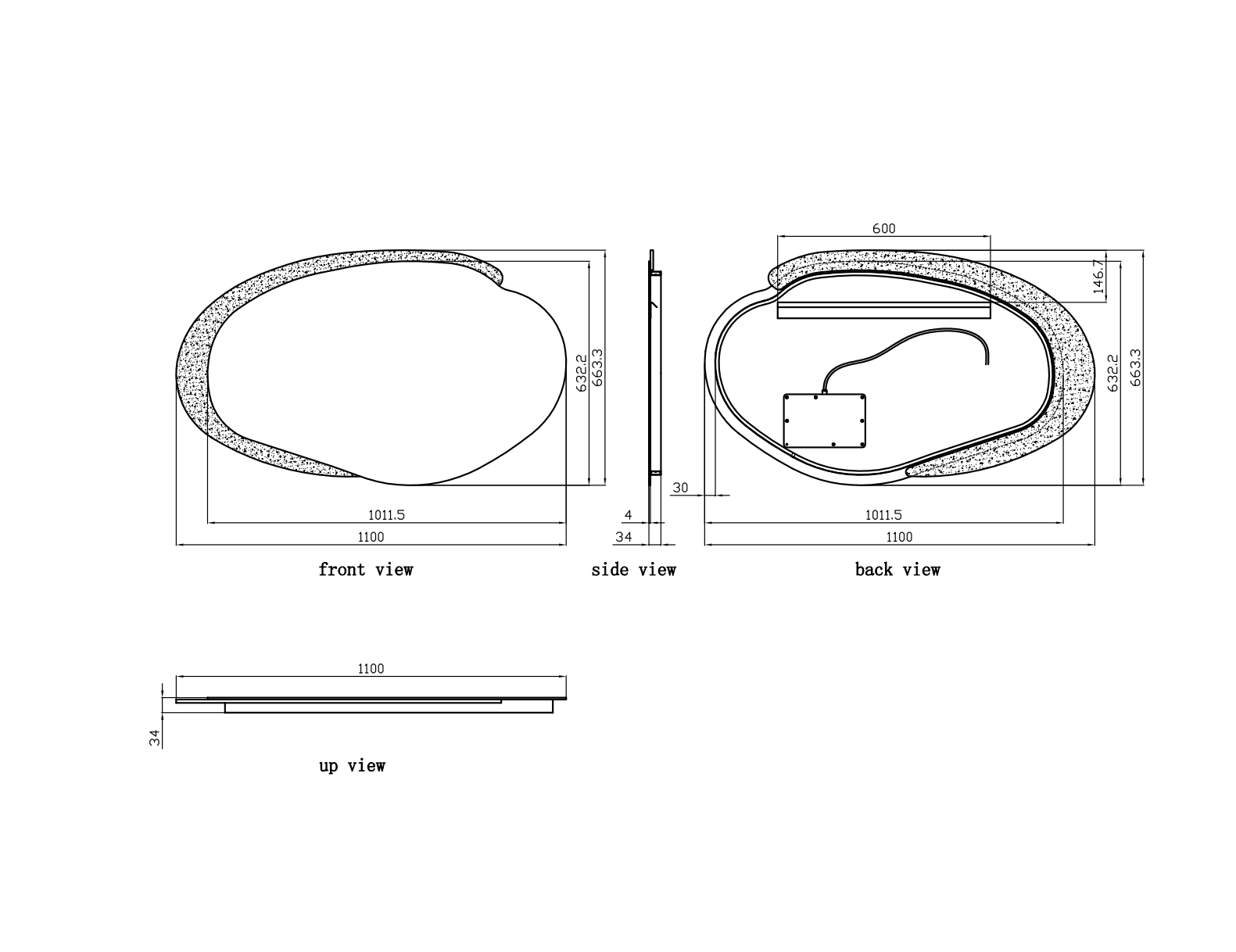 Lustra LED Mirror