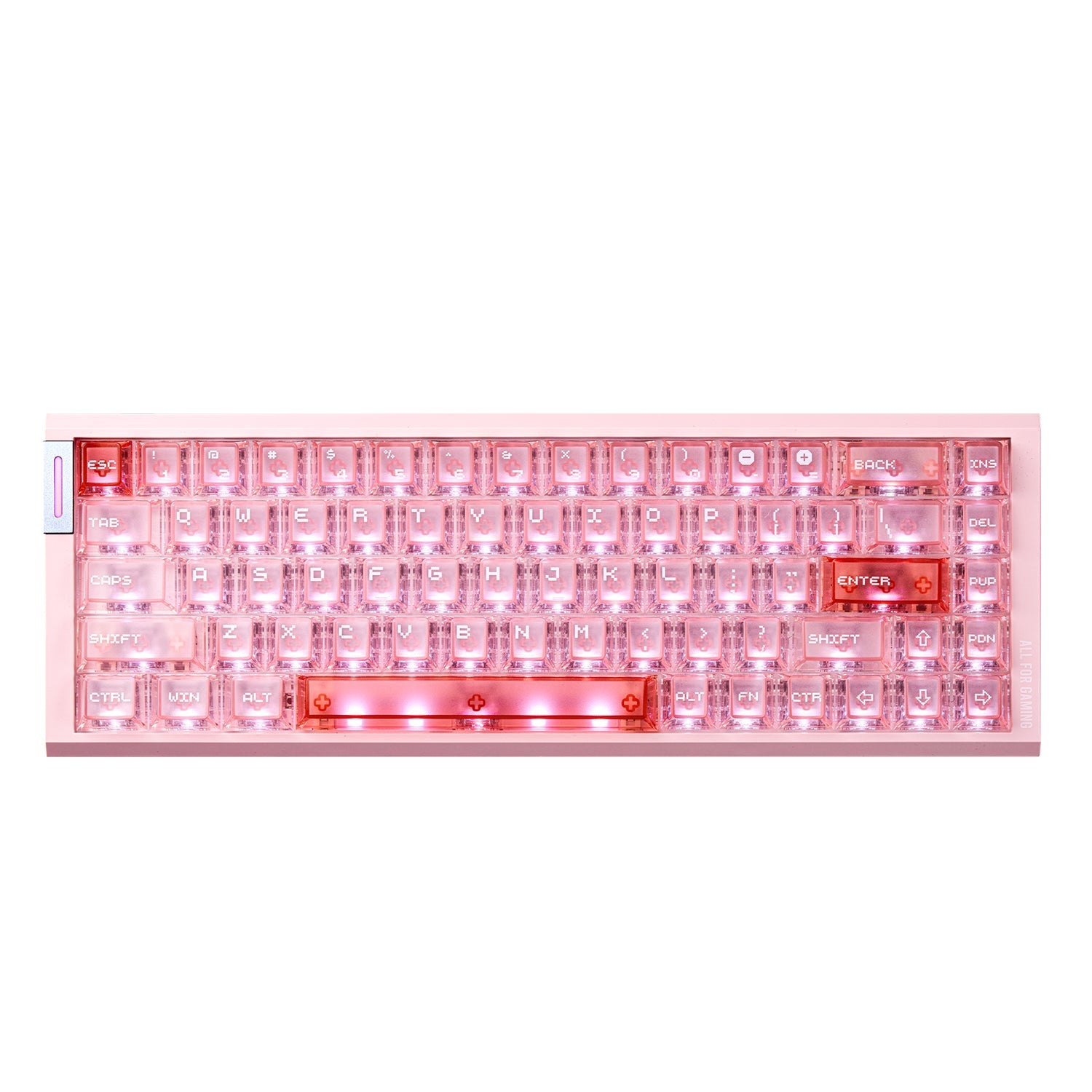 ATK RS6 Air hall effect keyboard - Zenith switches, Pink