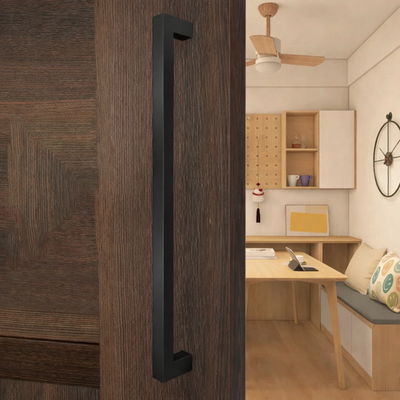 Square Door Pull Handle (DL102-MB)