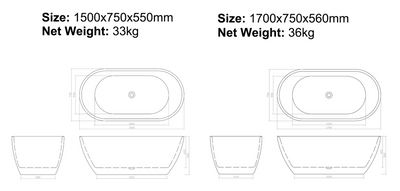 B-7122 Bathtub