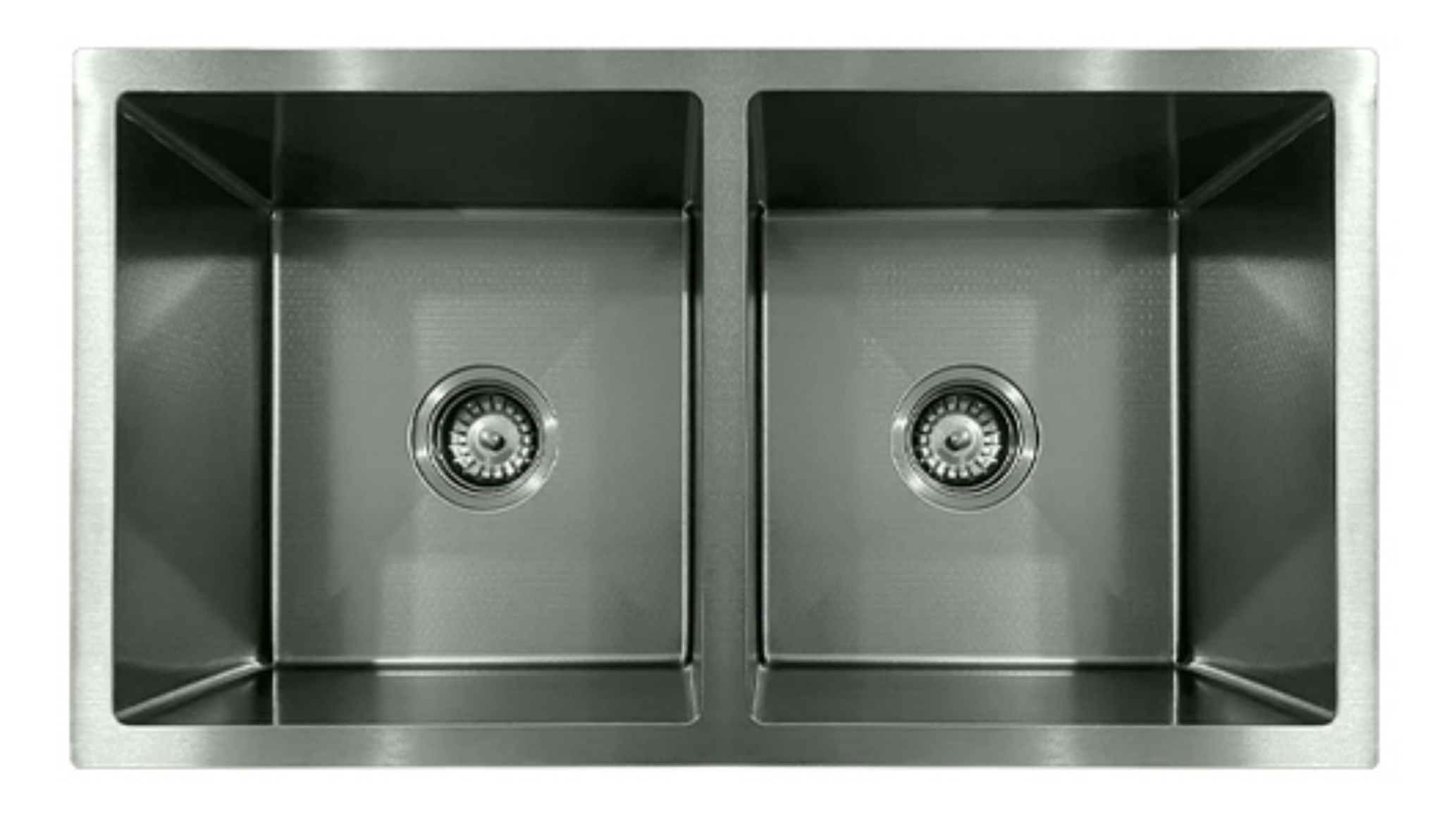 8744-BL Honeycomb Stainless Steel Double Bowl Sink