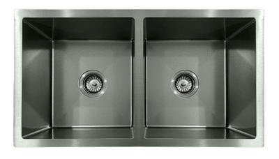 8744-BL Honeycomb Stainless Steel Double Bowl Sink