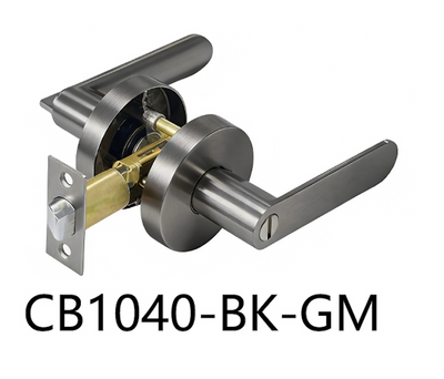 Round Privacy Door Handle (CB1040-BK)