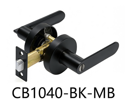 Round Privacy Door Handle (CB1040-BK)