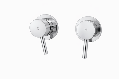 V09 Dual Handle Wall Mixer