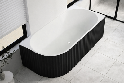 B-7326 Fluted Design Bathtub
