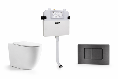Juve Rimless Floor Pan Toilet
