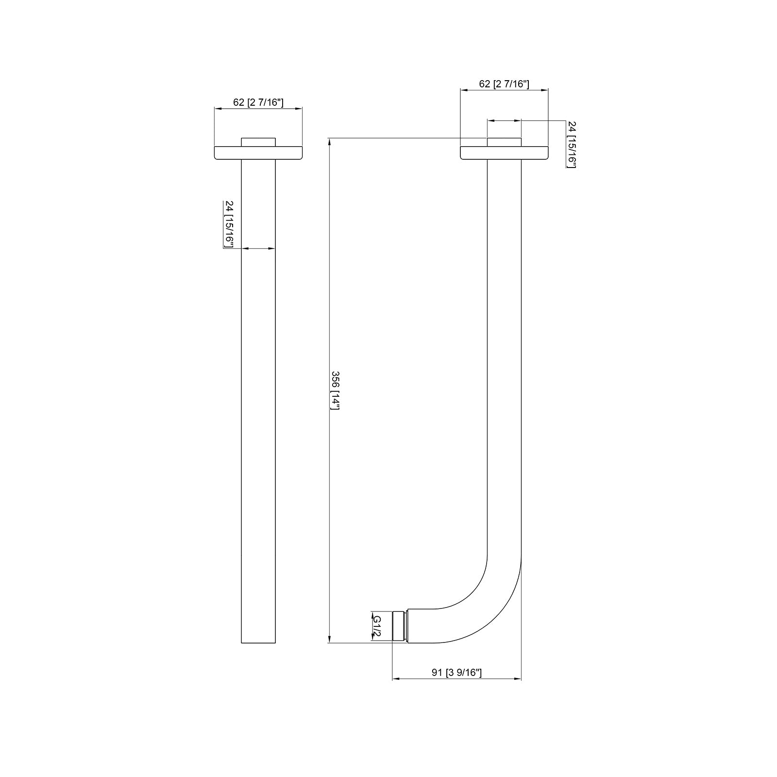 SA01 Shower Arm