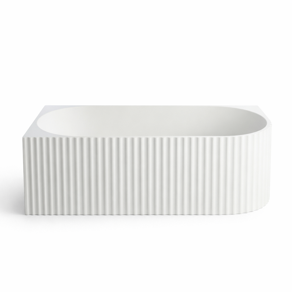 B-7326 Fluted Design Bathtub