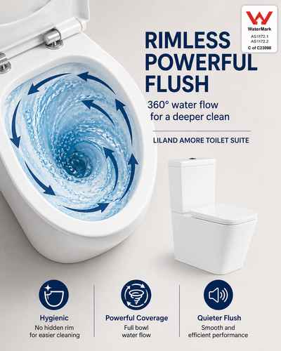 Amore Rimless Toilet Suite