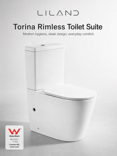 Torina Regular Rimless Toilet Suite