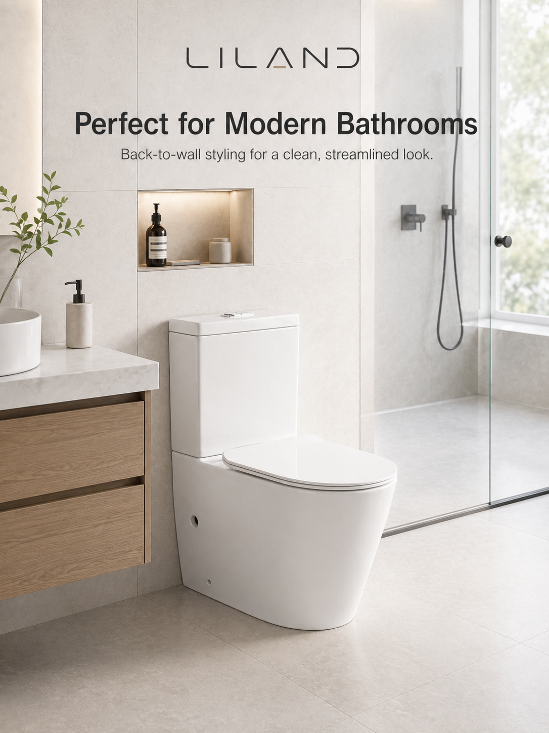 Torina Regular Rimless Toilet Suite