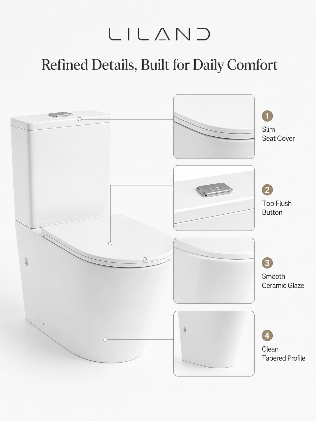Torina Rimless Tornado Toilet