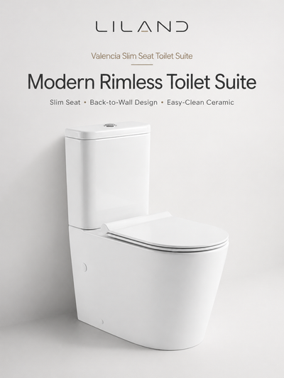 Valencia Slim Seat Toilet Suite