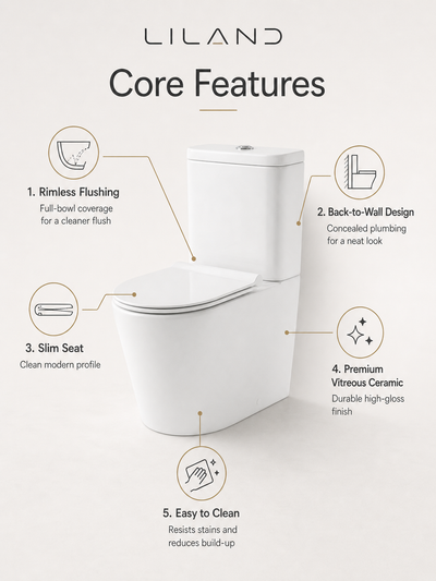 Valencia Slim Seat Toilet Suite
