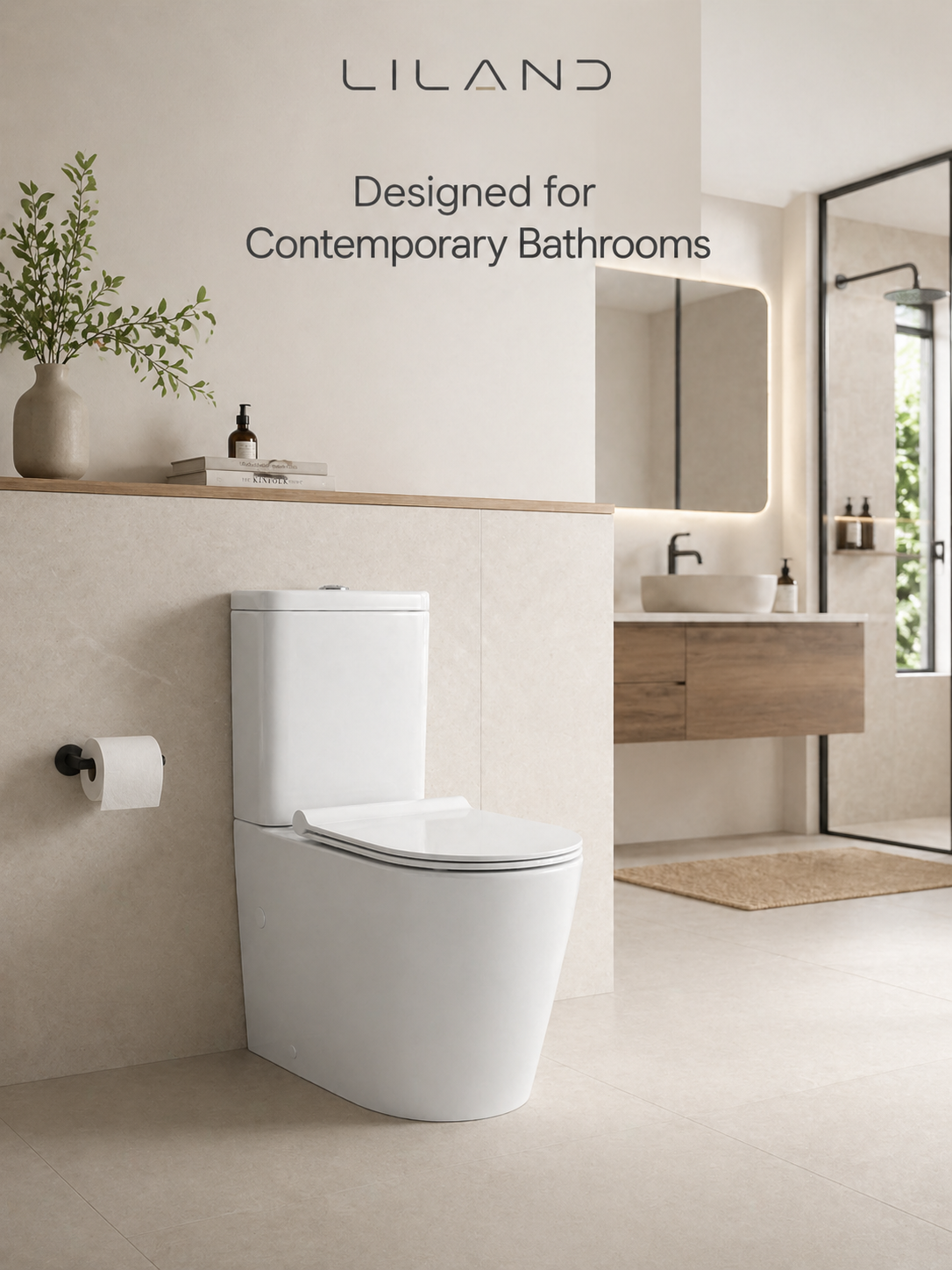 Valencia Slim Seat Toilet Suite