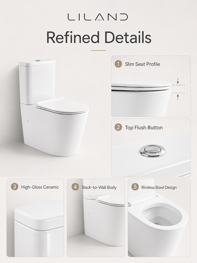 Valencia Slim Seat Toilet Suite