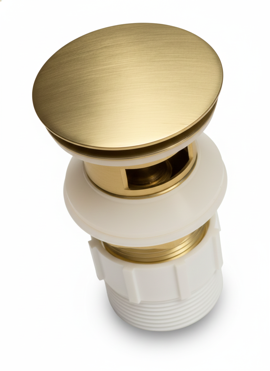 Pop-Up Basin Waste Gold