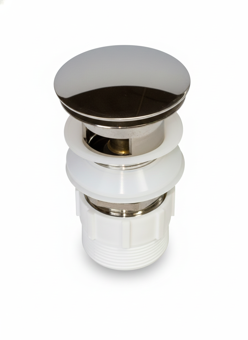 Pop-Up Basin Waste Brushed nickel