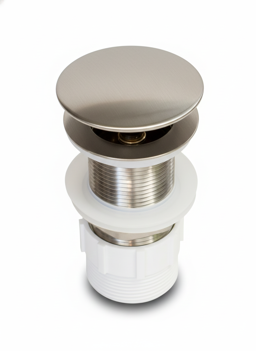 Pop-Up Basin Waste Brushed nickel