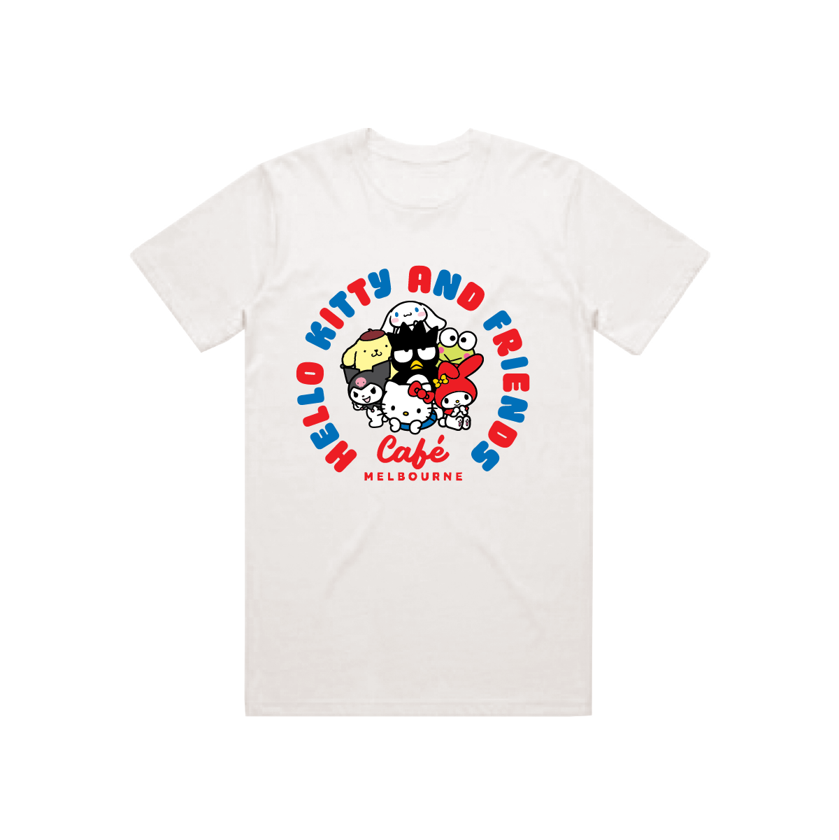 Hello Kitty and Friends Cafe Australia T-Shirt