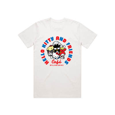 Hello Kitty and Friends Cafe Australia T-Shirt