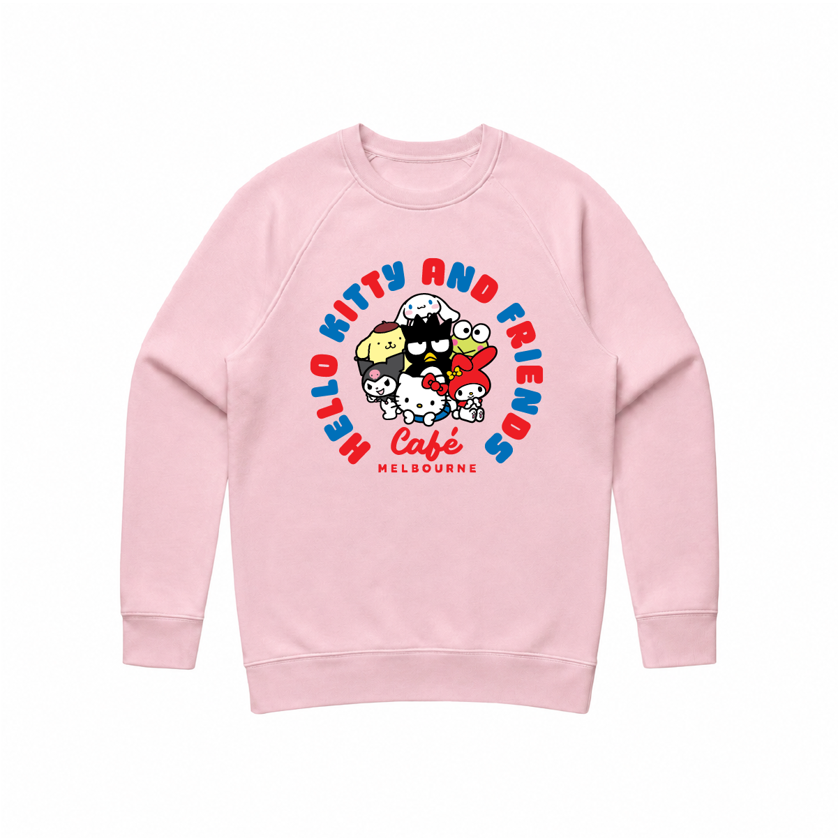 Hello Kitty and Friends Cafe Australia Crew Neck