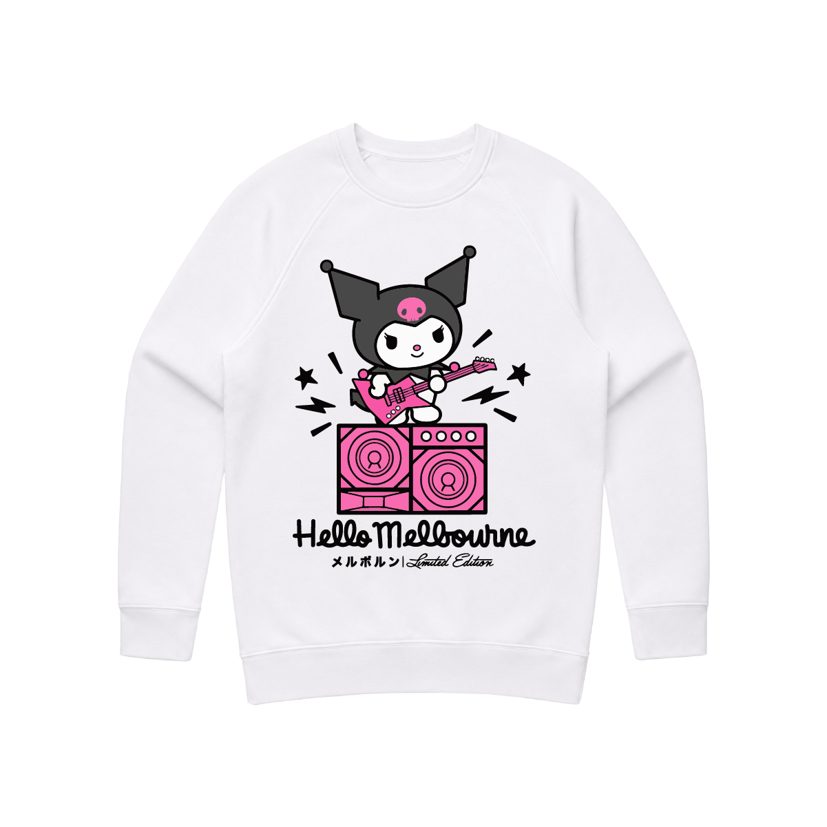 Kuromi Live Music Crew Neck