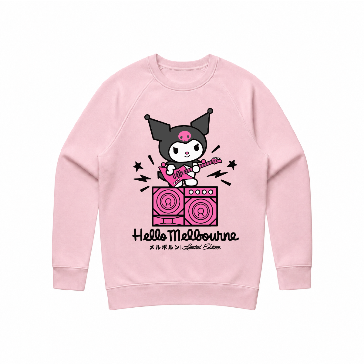 Kuromi Live Music Crew Neck