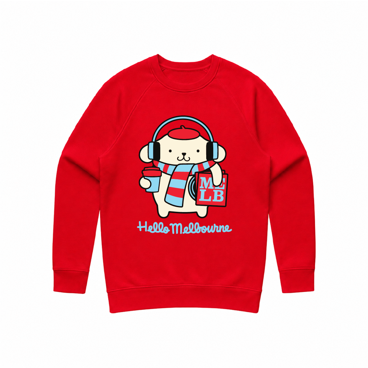 DJ Pompompurin Crew Neck