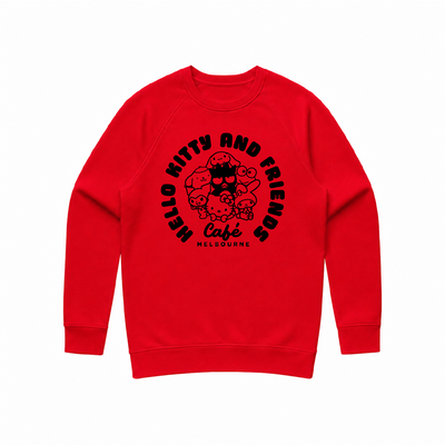 Hello Kitty and Friends Cafe Australia Crew Neck