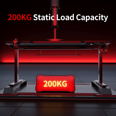 K2 Dual Motor Standing Desk – Black