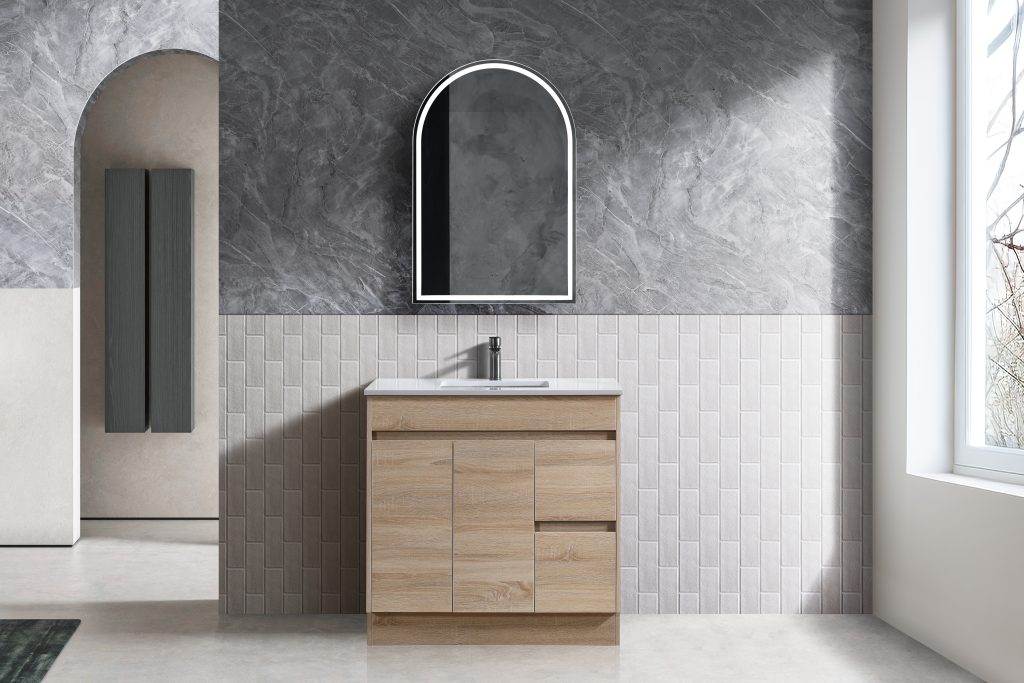 Tobi vanity (floor standing) Doors And Drawers -SY05