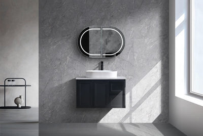 Luna Vanities (Wall Hung) Doors And Drawers -WH76