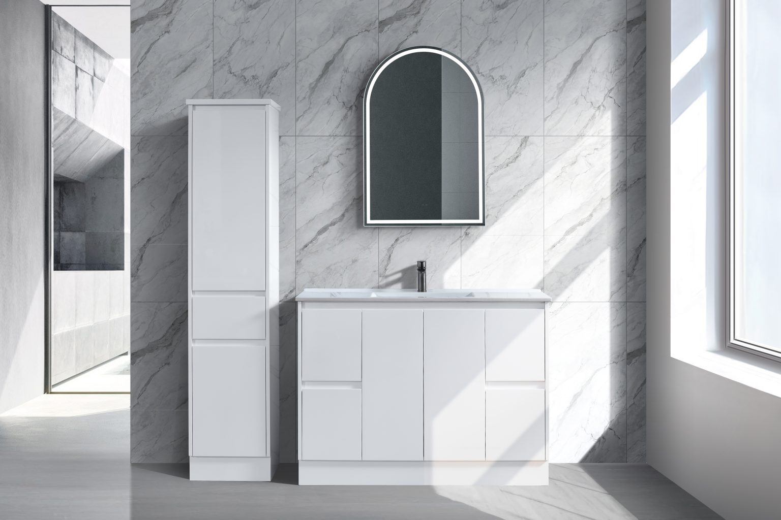 Sammy Vanities (Floor Standing) Doors And Drawers - SK7